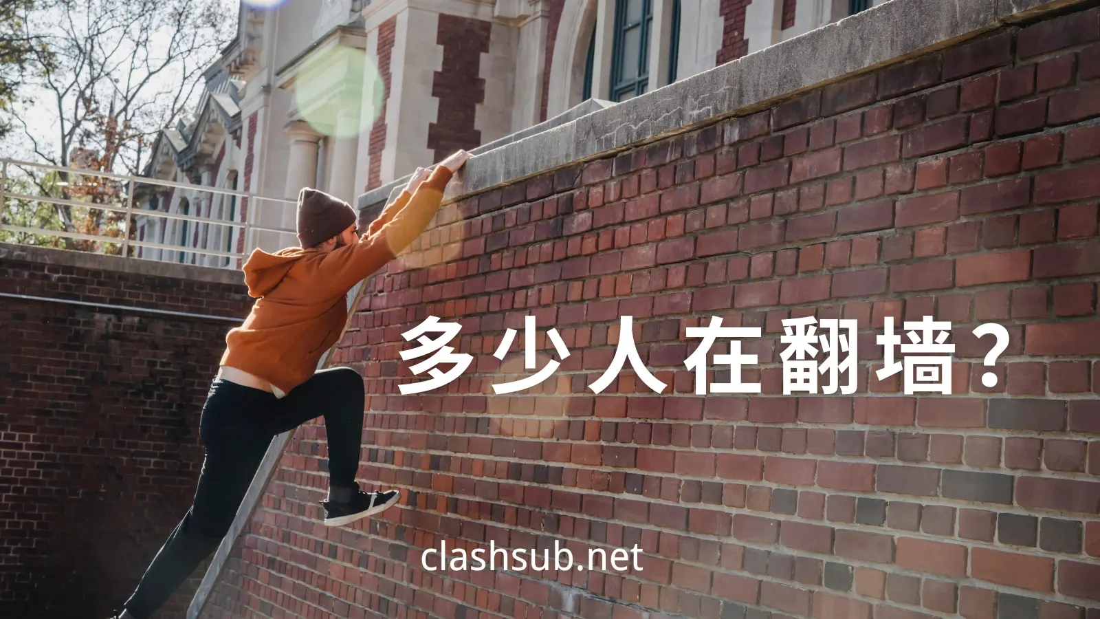 中国大陆有多少人在翻墙？-Clash Sub