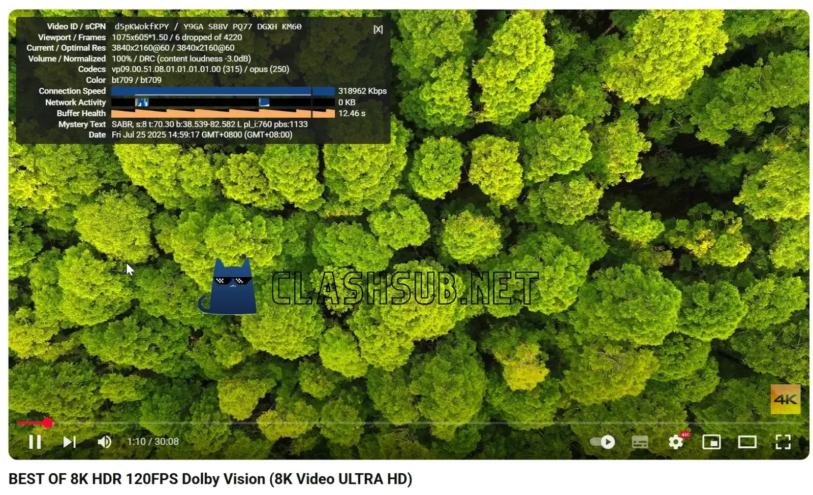 EIX Cloud 机场 YouTube 4K 播放测试 EIX Cloud 机场 YouTube 4K 播放测试